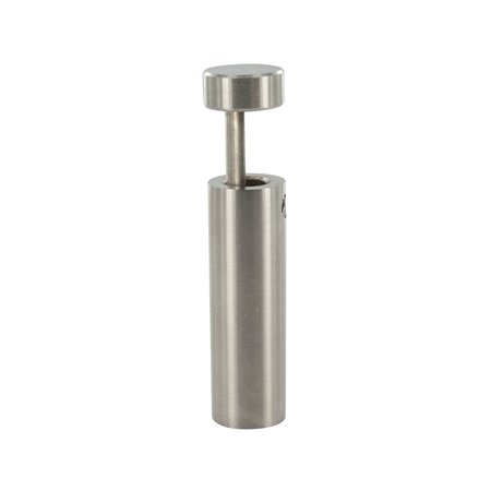 Outwater Round Standoffs, 1-1/2 in Bd L, Stainless Steel Plain, 1/2 in OD 3P1.56.00619